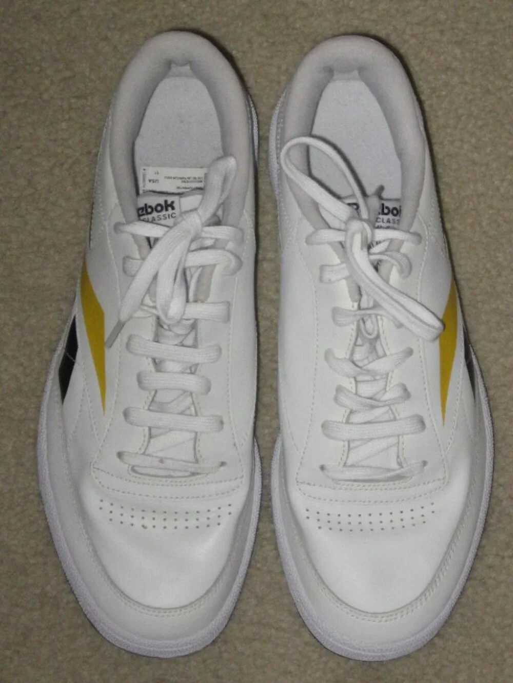 Reebok Club Classic Vector Mens Sneakers Shoes Size 11 EUC Like New